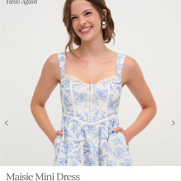 For Love and Lemons Maisie Mini Dress - Picture 3 of 8